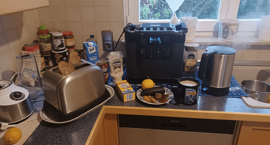 Powerstation-Anwendungen in Küche