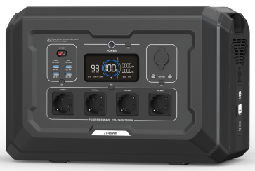 Powerstation 2000 Watt / 2048 Wh / 21.5 kg / Peak 5000 Watt LiVolt2000P / Solar-Generator