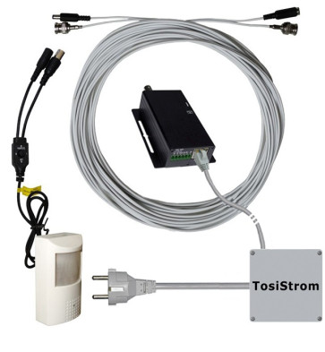 TosiStrom AHD-Bewegungsmelderkamera mit Webserver