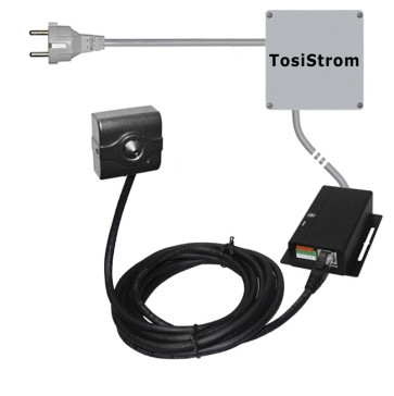 TosiStrom-extern 1K 2MP Powerline-Minikamera