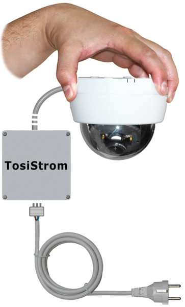 ●)))  TosiStrom-extern TosiNet 8 MP Netzwerkkamera "Panorama" 180 - 360 Grad