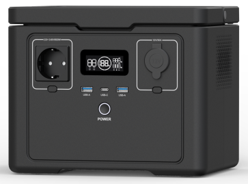 Powerstation 500 Watt / 512 Wh / 5,7 kg / 600 Watt Dauerlast Peak 1200 Watt LiVolt500 / Solargenerator