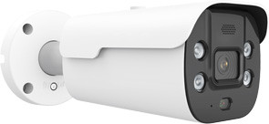 ●))) TosiCom 4K Powerline-Kamera "Alarmsound" Weisslicht + Infrarot