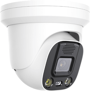 TosiLink 4K* PoE Domekamera "Alarmsound" Weisslicht + Infrarot