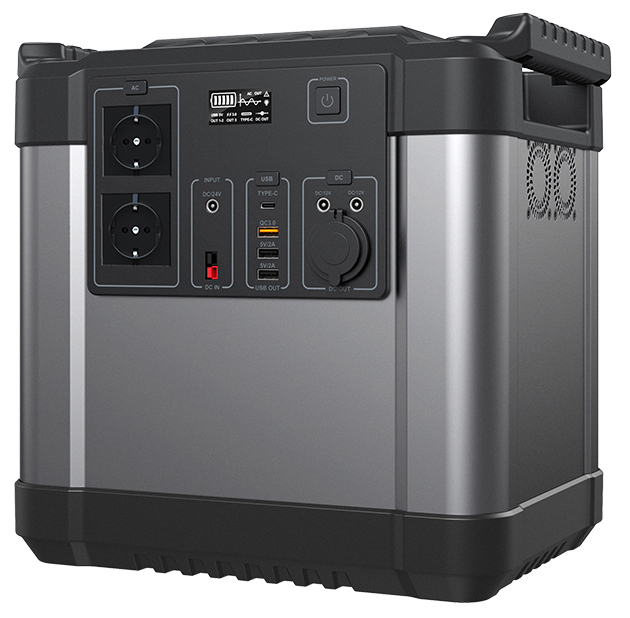 Powerstation 2000 Watt / 2200 Wh / 18 kg / Peak 4000 Watt