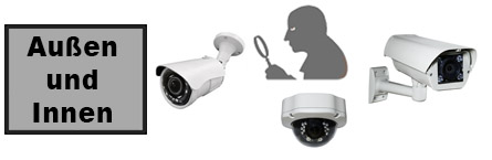 Überwachungskamera-Gehäuse