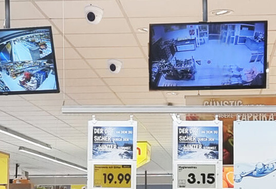 Videoüberwachung-Großmarkt